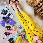 شلوار گیاهی عروسکی و استیکری