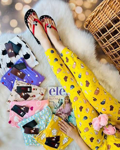 شلوار گیاهی عروسکی و استیکری