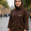 هودی باکسی دو کرکی میو الو نایک ساده