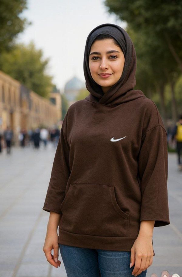 هودی باکسی دو کرکی میو الو نایک ساده