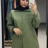ست فیتیله ای مانتو شلوار