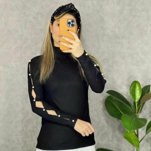 بلوز استین مروارید 2