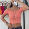 تاپ کبرتی جلو حلقه ضربدری