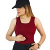 تاپ کبریتی رنگی یقه خشتی