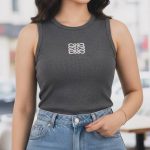 کراپ حلقه ای ساده و الو ملانژ