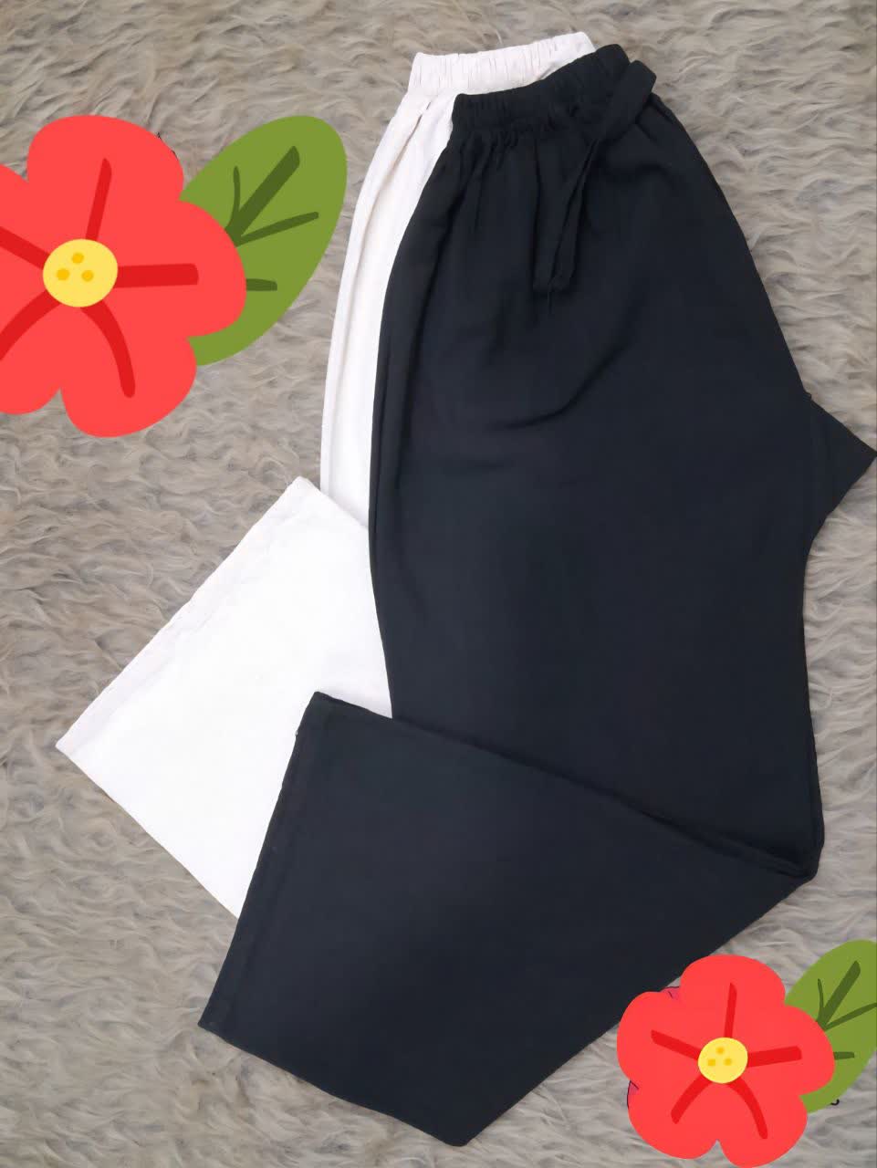 شلوار کتان کاغذی