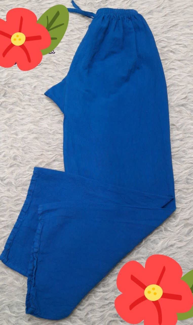 شلوار کتان کاغذی