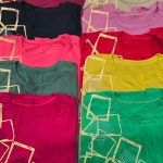 تیشرت سرخود ویسکوز نگینی