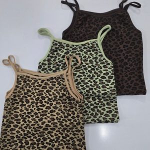 تاپ بندی پلنگی شش رنگی