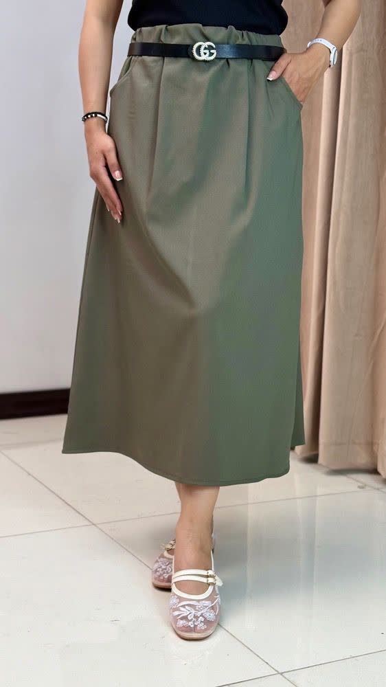 دامن ژوبیت 2 سایزی جیبدار