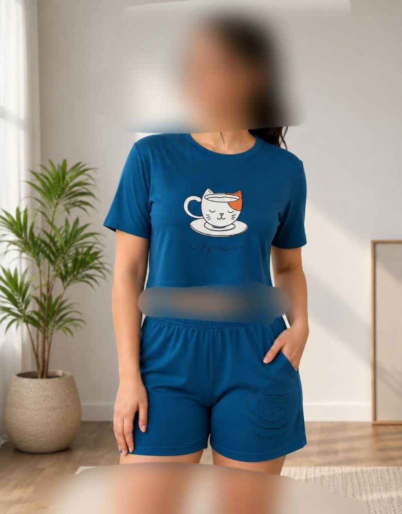 ست کراپ شورتک دورس چندطرح