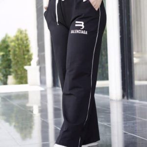شلوار گلکسی بگ نواری دکمه