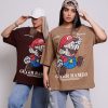 تیشرت سه طرح باکسی چاپدار