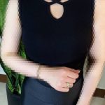 تاپ کبریتی رنگی حلقه ای یقه ضبدر