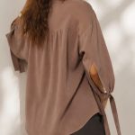 شومیز عروسکی استین بند دار