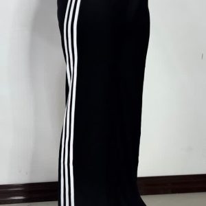 شلوار ویسکوز سه خط و ادیداس