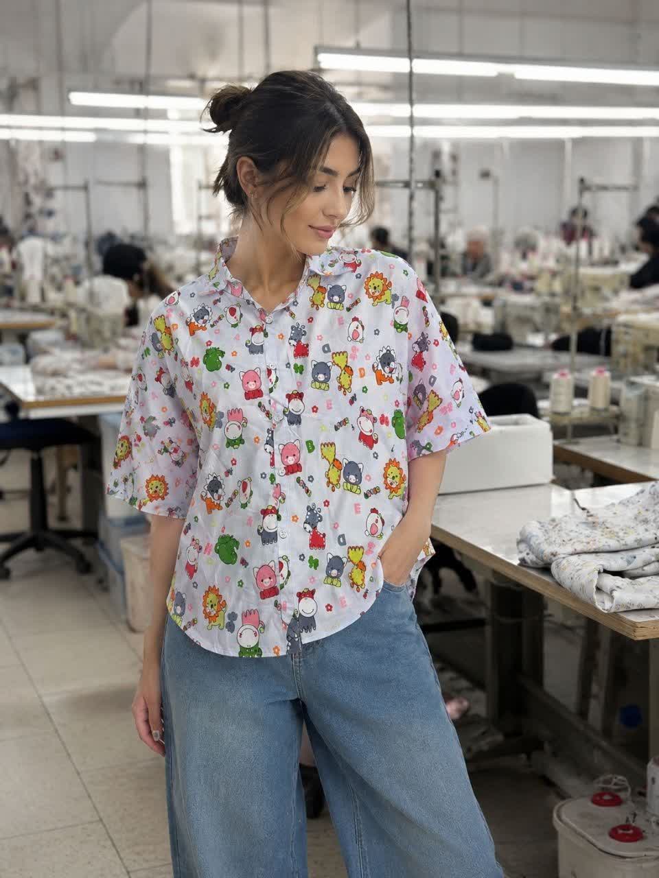 شومیز باکسی سه طرح