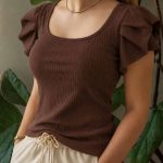 تاپ اکاردونی استین عروسکی