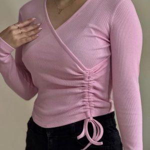 بلوز گت دار یقه هفت