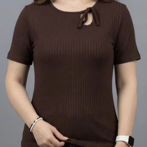 تیشرت یقه پاپیون اکاردونی