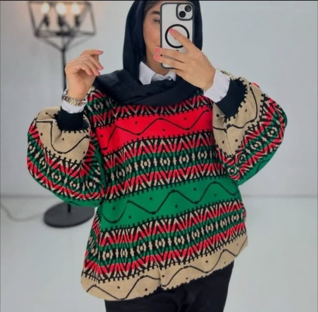 بلوز بافت سرخ پوستی