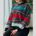 بلوز بافت سرخ پوستی